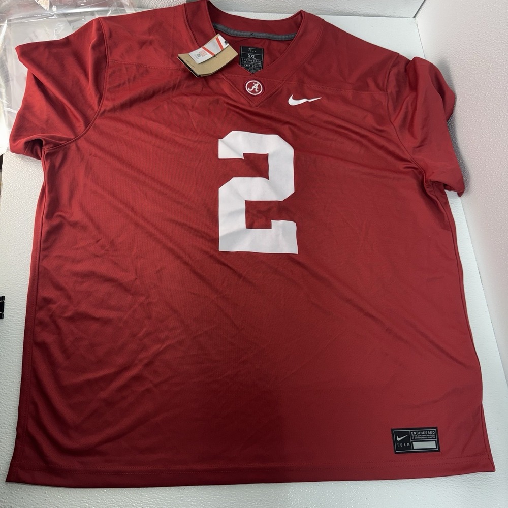Alabama Crimson Tide Jersey Mens XXL NCAA Football MCCLELLAN #2 Nike Dri Fit